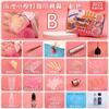 Qiaoqiao DIY Pata de Gato DIY Kit de Material Resina Epoxi Set Llavero Colgante Adorno Casero Caja de Regalo Hecha a Mano Cielo Estrellado