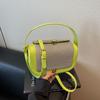Bolso de Moda para Mujer Versión Coreana Trendy Versátil Bolso Cuadrado Pequeño Diseño Nicho Bolso Caja Simple Texturizado Bandolera