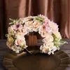 Tiara de Flor para Cabelo Quanzhou Xunpu para Mulheres, Headband de Flor Artificial Popular de Alto Valor para Fotos, Estilo Étnico Hanfu Infantil