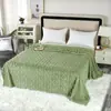 Manta gruesa de forro polar para siestas en la oficina, manta para cubrir del aire acondicionado, manta de franela para sofá, manta para siesta en la oficina