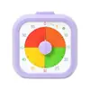 Temporizador Visual, Temporizador Silencioso para Aprendizado Infantil, Ferramenta de Autodisciplina, Despertador Lembrete Contagem Regressiva de Gerenciamento de Tempo