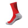 Calcetines Deportivos Profesionales Antideslizantes, Absorbentes de Sudor y de Secado Rápido para Hombre, Calcetines Altos de Baloncesto con Suela de Toalla Engrosada, Calcetines Casuales para Hombre con Combinación de Colores a Rayas
