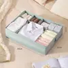 Calcetines, Ropa Interior, Tela Oxford, Caja de Almacenamiento de PP Lavada, Almacenamiento de Ropa Variada, Caja Organizadora de Cajón para Armario de Sujetadores