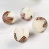 Raíz de Bodhi Blanca con Piel, Cuentas Sueltas de Loto, Cuentas Originales de Semillas, Colgantes para Joyería DIY Hechos a Mano, Pulseras, Cuentas Budistas, Accesorios de Bodhi