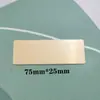Fabricação de emblema de liga de zinco por transferência térmica transfronteiriça emblema de hotel emblema de metal placa de trabalho em branco atacado