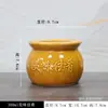 Olla de Cerámica Impermeable para Estofado Olla de Estofado Sha County Olla Negra para Sopa Vaporera Pequeña Cazuela Utensilios de Mesa para Catering Hogar Comercial