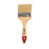 Pincel de pelo de porco atacado 1-6 polegadas pincel de cabelo para exportação pincel de pintura pincel com revestimento de látex pincel de canto material de imitação de pelo de porco