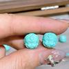 Alta Porcelana Turquesa Monson Magnesita Zakilam Acessórios Feitos à Mão Diy Estilo Jogar Acessórios de Moda Buda Bead Pulseira