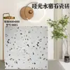 Cadena de tiendas de baldosas de terrazo gris de 800 x 800, baldosas antideslizantes de 600 x 600 para suelo de salón comedor.