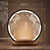 Estante de Exhibición para Licores Anillo de Lámpara Adornos Base de Madera Maciza Estatuas de Buda DIY Colocación de Cosméticos Accesorios para el Hogar Compañero de Mano Gundam