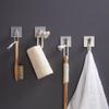 Gancho de Acero Inoxidable 304 sin Perforaciones Autoadhesivo para Pared de Baño Cocina Gancho de Tablero Cuadrado Adhesivo Transfronterizo Amazon