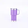 Copo térmico de aço inoxidável 304 de camada dupla transfronteiriço novo 20oz copo de carro com alça copo de gelo para carro copo de acompanhamento