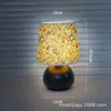 Lámpara de mesa creativa de tres colores de tela retro nórdica y arte de hierro, lámpara de mesa decorativa para sala de estar, lámpara de mesita de noche para dormitorio, luz nocturna ambiental