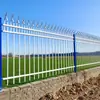Cerca de Aço Galvanizado para Parque Guarda-corpo de Ferro Forjado Cerca de Pátio Cerca Escolar Fábrica Casa Corrimão de Isolamento Guarda-corpo de Aço Galvanizado
