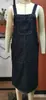 Comercio Exterior Transfronterizo Europeo y Americano Ebay Amazon Nuevo Estilo Vestido de Peto de Mezclilla Lavada Personalizado Vestido de Longitud Media