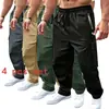 Pantalones jogger funcionales de estilo americano para trabajo, comercio exterior transfronterizo para hombres, pantalones largos para exteriores con múltiples bolsillos, pantalones deportivos casuales holgados