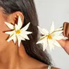Amazon Transfronterizo Frescos Coloridos Pendientes de Flor de Girasol Dulce Atmósfera Pendientes Colgantes de Flor de Tulipán Joyería