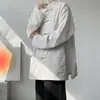 Camisa de Lino Traje Tang Estilo Chino para Hombre Manga Larga Algodón y Lino Traje de Túnica China para Hombre Han Suit Nuevo Estilo Chino Traje de Té Chaqueta Mama Abrigo