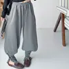 Conjunto de Roupa Primavera e Outono para Meninas 2026 Estilo Coreano Casual para Meninas Mais Velhas com Calça de Malha com Punho Canelado e Xale