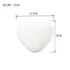 Brinquedo sexual branco leitoso TPE masculino copo de gel macio Amazon brinquedo de avião em forma de coração dispositivo de treinamento de luxo leve criativo