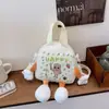 Bolsa Transversal de Ombro Infantil para Jardim de Infância Outono e Inverno 2025 Nova Bolsa de Mão de Viagem para Cursinho Infantil Mochila Infantil