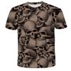 Camiseta para Niño Caballero Calavera de Llama Impresa en 3D Moda Halloween