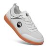 Zapatos de Tai Chi para Artes Marciales, Zapatos de Malla Transpirable para Práctica, Cuero Genuino Tendón Suela Blanda Hombres Competición Rendimiento Zapatos de Kung Fu, Zapatos de Boxeo para Mujeres