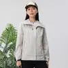 Chaqueta Soft Shell de Nuevo Estilo para Mujer, Chaqueta Cortavientos y Resistente al Desgaste para Exteriores, Senderismo y Montañismo, Chaqueta de una Sola Capa Repelente al Agua, Venta al por Mayor