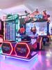 Máquina de diversão de cidade de videogame equipamento de entretenimento simulação dupla tiro a laser grande máquina de jogo de tiro de digitalização de código operada por moedas