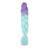 Nueva versión de trenza grande [doble color] Trenza africana sucia peluca trenza cola de caballo fibra química seda de alta temperatura color trenza grande