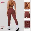 Nuevo Traje de Yoga Plateado con Lunares Caliente de Amazon Mallas de Alta Elasticidad Sujetador Deportivo Push-Up Traje de Fitness