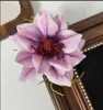 Pin para el Cabello de Flor Rosa Pura, Deseable y Etéreo, con Borlas Florales Frescas, Nuevo Accesorio para el Cabello Elegante Estilo Chino Hanfu