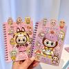 Pegatinas Labubu 60 Piezas Lindas de Dibujos Animados Creativas Decoración de Diario Papelería Pegatinas DIY Cuaderno Doudou