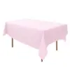 Mantel Desechable de Liquidación Excedente de Amazon Transfronterizo Mantel Rosa Desechable para Mesa de Comedor 137*274cm