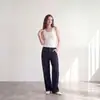 Camisola Falsa de Dos Piezas para Mujer en Tono Gris, Tejida, Corte Ajustado, Decoración Sencilla de Botones, Top sin Mangas, Estilo Vacacional