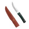 Cuchillo Mongol para Exteriores Portátil con Empuñadura Manual Cuchillo para Carne Barbacoa Res y Cordero Cuchillo para Deshuesar Acero Inoxidable Cuchillo de Fruta Doméstico