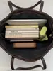 Bolsa Tote Portátil de Color Sólido de Gran Capacidad 2026 Nueva Moda Vintage Otoño Invierno Bolso de Hombro Casual Bolso para el Trabajo Debajo del Brazo