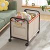 Estante de almacenamiento de juguetes para niños, carrito de almacenamiento, estantería móvil para casas, bloques de construcción, libros ilustrados, cesta para guardar bocadillos y muñecas