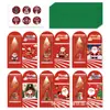 Novo conjunto de cartões de Natal de alta qualidade transfronteiriço, decoração de feriado, cartão de mensagem de bênção DIY escrito à mão com envelope
