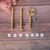 Yixing DIY Transfronterizo Estilo 2 Ins Bandeja de Tres Niveles con Forma de Flor Plato de Frutas Bandeja de Té Mesa Fruta Molde de Silicona