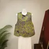 [Li] Nuevo chaleco jacquard estilo chino con un diseño retro y elegante, presenta un distintivo cierre frontal, cuello redondo y es parte de la nueva colección otoño 2026 para mujer