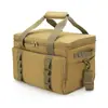 Venta Directa de Fábrica Bolsa de Hielo de Gran Capacidad Bolso Plegable Impermeable Bolsa de Hielo para Picnic Bolsa de Almacenamiento Multifuncional Bolso de Mano Estilo Camping