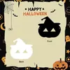 Accesorios de Pintura Graffiti Hechos a Mano DIY Papel de Rascar Creativo y Colorido Arte de Rascar de Halloween Pinturas Colgantes de Halloween