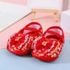 Nuevos Zapatos de Princesa para Bebé de Primavera, Otoño e Invierno, Zapatos Cerrados para Bebés y Niños Pequeños con Suelas Gruesas y Suaves para Recién Nacidos y Niños de Un Año