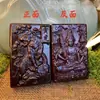 Encendedor de Juguete de Relieve de Doble Cara de Palo de Rosa Queroseno Antiguo Retro Viento Creativo para Hombre
