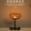Candelabros de Hierro Forjado Estilo Europeo Transfronterizos, Quemadores de Aromaterapia con Velas, Artículos de Decoración para el Hogar con Atmósfera Festiva, Adornos de Artesanía de Hierro