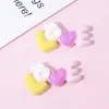 Accesorios de Resina Multicolores Brillantes de Dibujos Animados con Letras de Amor para DIY en Pinzas para el Cabello, Fundas de Teléfono, Botellas de Agua y Adornos para el Cabello al por Mayor