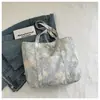 Bolsas para Mujer Bolsa Tote de Gran Capacidad 2025 Nuevo Otoño Bolso de Hombro Estilo Coreano Nicho para Mujer Bolsa de Compras Casual