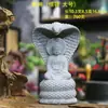 Decoración de Sala de Té con Flores para Jardinería Estilo Chino, Adorno para Acuario Sakyamuni, Figura de Buda para Entrada del Hogar