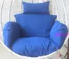 Cojín para silla de mimbre de cesta colgante, columpio nido de pájaro individual lavable, cojín para silla colgante, cojín para silla de mimbre, cojín para planta colgante de mimbre, engrosado